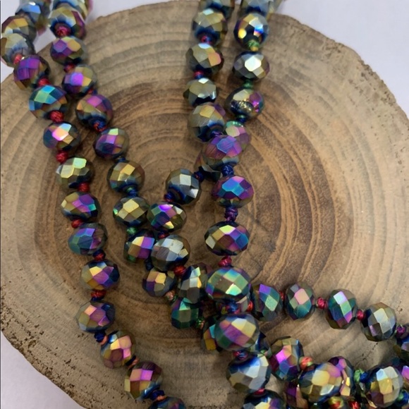 NWOT Point Of Perfection Beaded Necklace/Mermaid - Picture 3 of 5